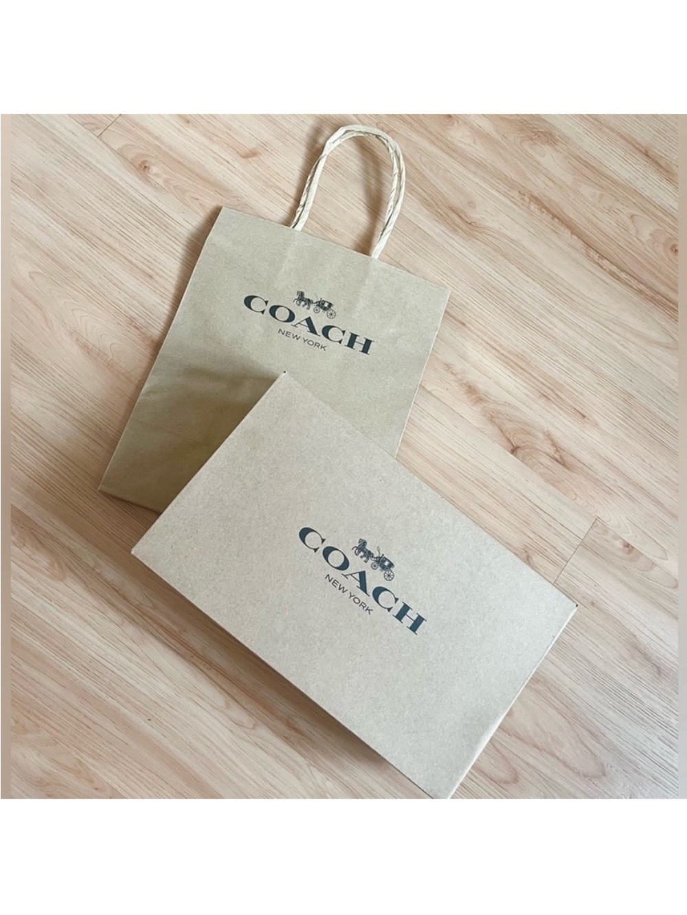 Coach shopping bag + Gift Box (Small size)
